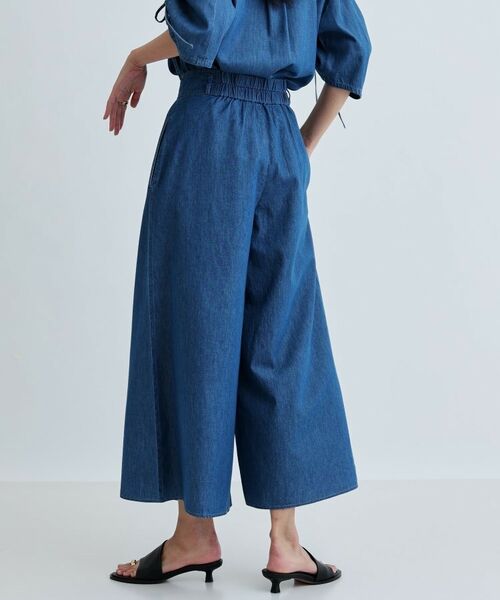 GALLEST / ギャレスト ショート・ハーフ・半端丈パンツ | 【セットアップ可能】ダンガリータックフレアパンツ | 詳細2