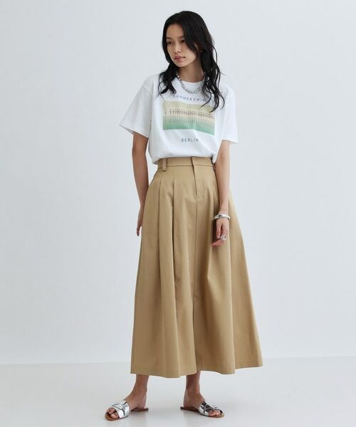 GALLEST / ギャレスト ロング・マキシ丈スカート | チノマキシスカート | 詳細1