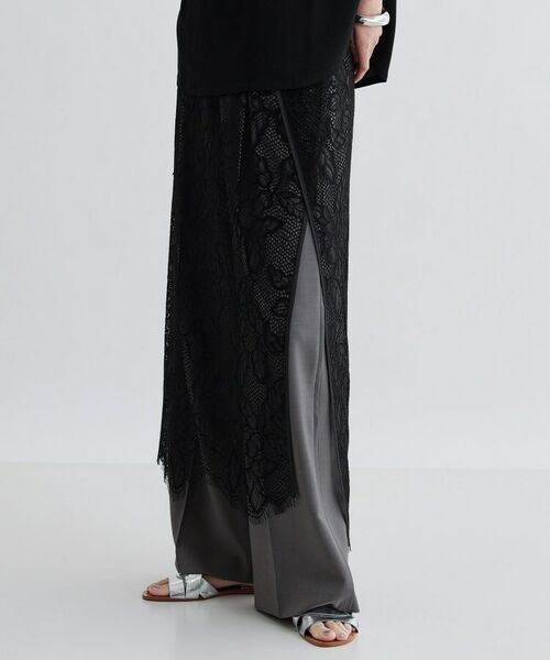 GALLEST / ギャレスト スカート | レースチュールオーバースカート | 詳細10