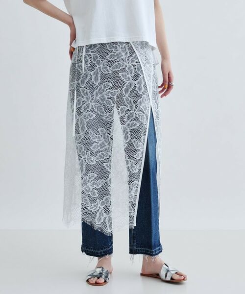 GALLEST / ギャレスト スカート | レースチュールオーバースカート | 詳細3