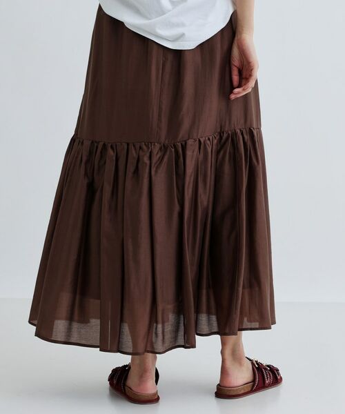 GALLEST / ギャレスト ロング・マキシ丈スカート | ティアードボイルスカート | 詳細11