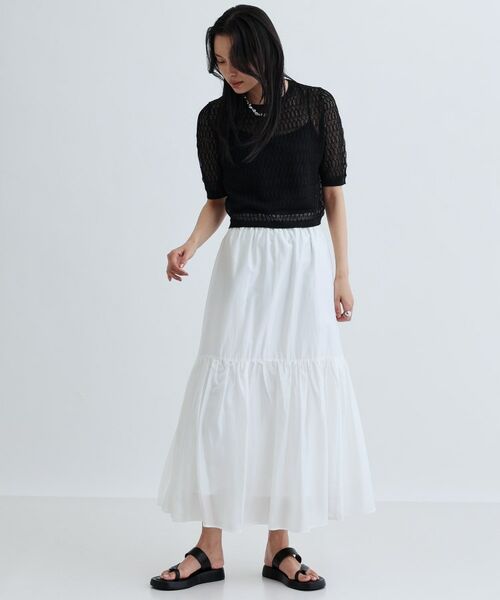 GALLEST / ギャレスト ロング・マキシ丈スカート | ティアードボイルスカート | 詳細13