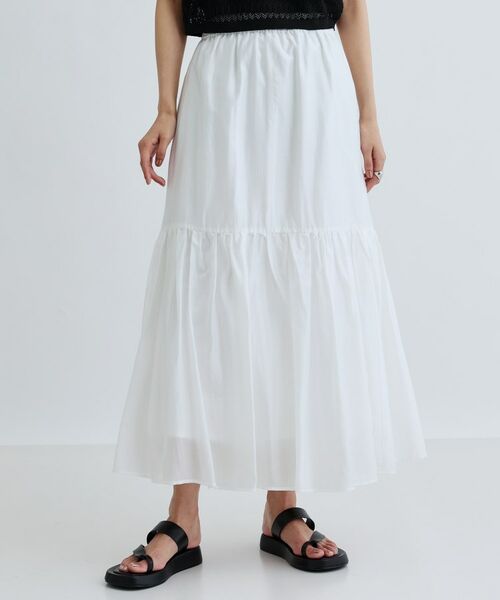 GALLEST / ギャレスト ロング・マキシ丈スカート | ティアードボイルスカート | 詳細15