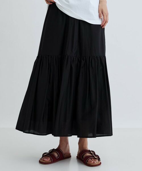 GALLEST / ギャレスト ロング・マキシ丈スカート | ティアードボイルスカート | 詳細4