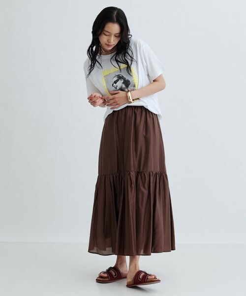 GALLEST / ギャレスト ロング・マキシ丈スカート | ティアードボイルスカート | 詳細6