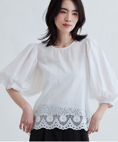 GALLEST / ギャレスト シャツ・ブラウス | コットンエンブロイダリーブラウス