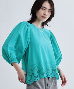 GALLEST / ギャレスト シャツ・ブラウス | コットンエンブロイダリーブラウス