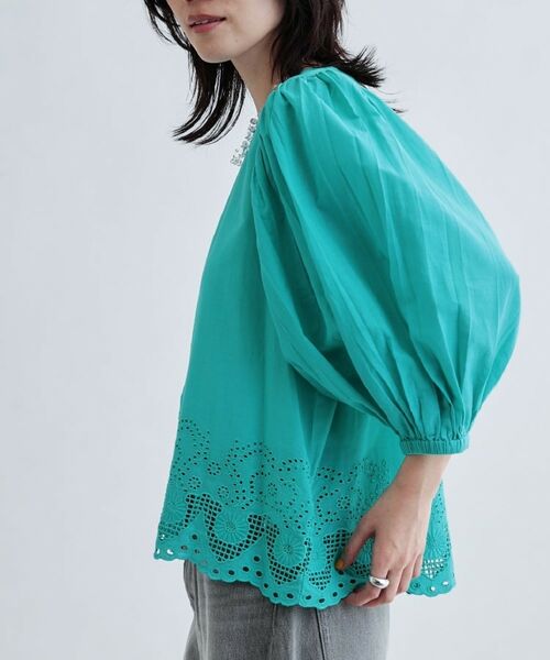 GALLEST / ギャレスト シャツ・ブラウス | コットンエンブロイダリーブラウス | 詳細3
