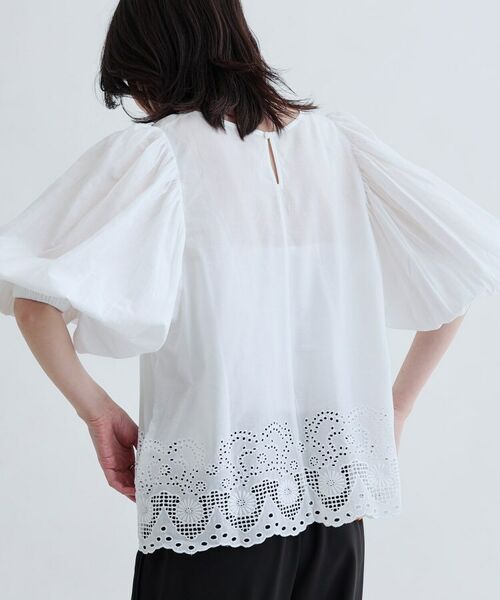 GALLEST / ギャレスト シャツ・ブラウス | コットンエンブロイダリーブラウス | 詳細8