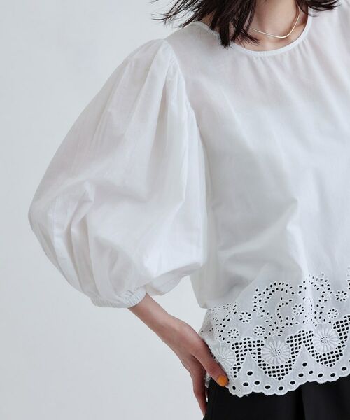 GALLEST / ギャレスト シャツ・ブラウス | コットンエンブロイダリーブラウス | 詳細9