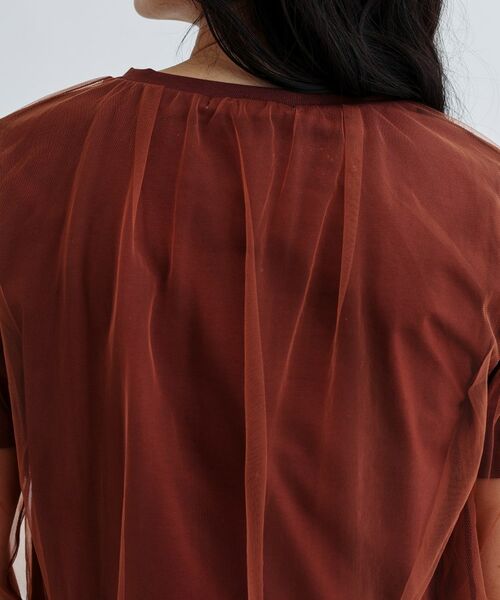 GALLEST / ギャレスト カットソー | レイヤードチュールトップス | 詳細11