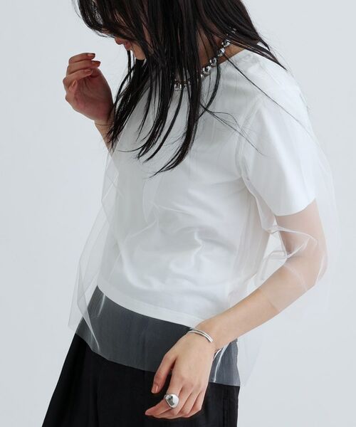 GALLEST / ギャレスト カットソー | レイヤードチュールトップス | 詳細14