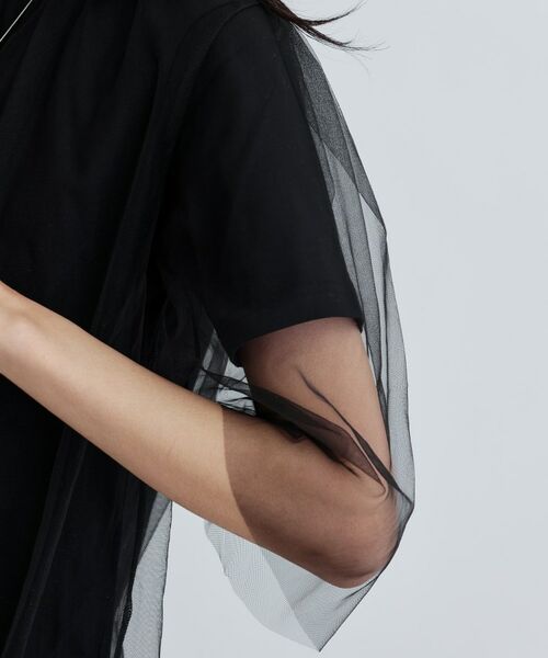 GALLEST / ギャレスト カットソー | レイヤードチュールトップス | 詳細4