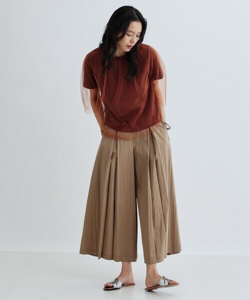 GALLEST / ギャレスト カットソー | レイヤードチュールトップス | 詳細6