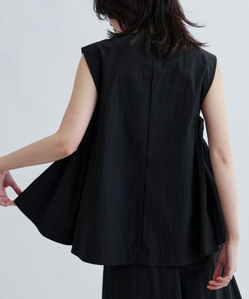 GALLEST / ギャレスト シャツ・ブラウス | 【セットアップ可能】ペーパーライクジレブラウス | 詳細11