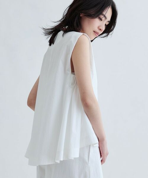 GALLEST / ギャレスト シャツ・ブラウス | 【セットアップ可能】ペーパーライクジレブラウス | 詳細16