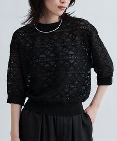 GALLEST / ギャレスト カットソー | レースプルオーバー