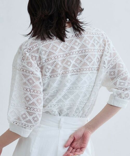 GALLEST / ギャレスト カットソー | レースプルオーバー | 詳細11