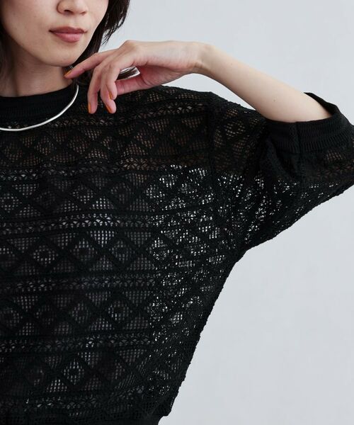 GALLEST / ギャレスト カットソー | レースプルオーバー | 詳細5