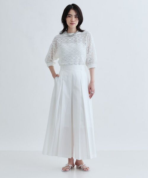 GALLEST / ギャレスト カットソー | レースプルオーバー | 詳細7