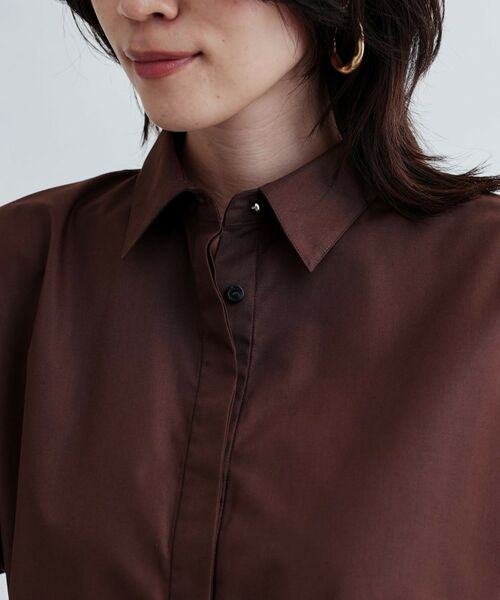 GALLEST / ギャレスト シャツ・ブラウス | バルーンペプラムハーフ袖ブラウス | 詳細11