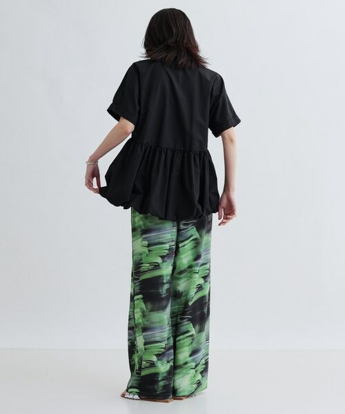 GALLEST / ギャレスト シャツ・ブラウス | バルーンペプラムハーフ袖ブラウス | 詳細19