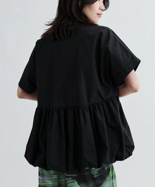 GALLEST / ギャレスト シャツ・ブラウス | バルーンペプラムハーフ袖ブラウス | 詳細21