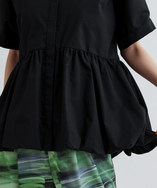 GALLEST / ギャレスト シャツ・ブラウス | バルーンペプラムハーフ袖ブラウス | 詳細23