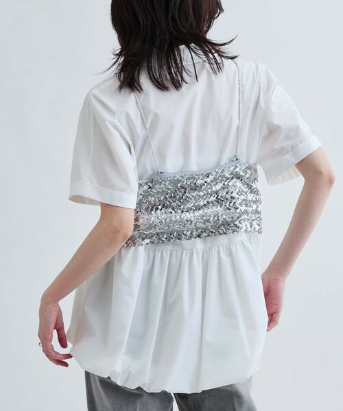 GALLEST / ギャレスト シャツ・ブラウス | バルーンペプラムハーフ袖ブラウス | 詳細5