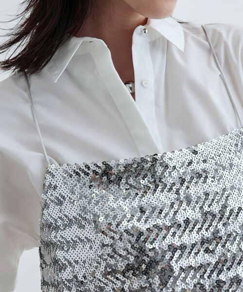 GALLEST / ギャレスト シャツ・ブラウス | バルーンペプラムハーフ袖ブラウス | 詳細6