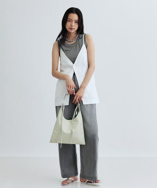 GALLEST / ギャレスト ショルダーバッグ | 【LE VERNIS】Sculpture square bag S | 詳細1