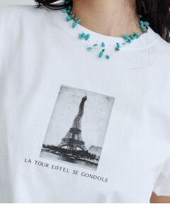 GALLEST / ギャレスト Tシャツ | 【ANGE IN DISGUISE】TOUR EIFFEL プリントTシャツ