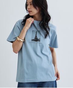 GALLEST / ギャレスト Tシャツ | 【ANGE IN DISGUISE】TOUR EIFFEL プリントTシャツ