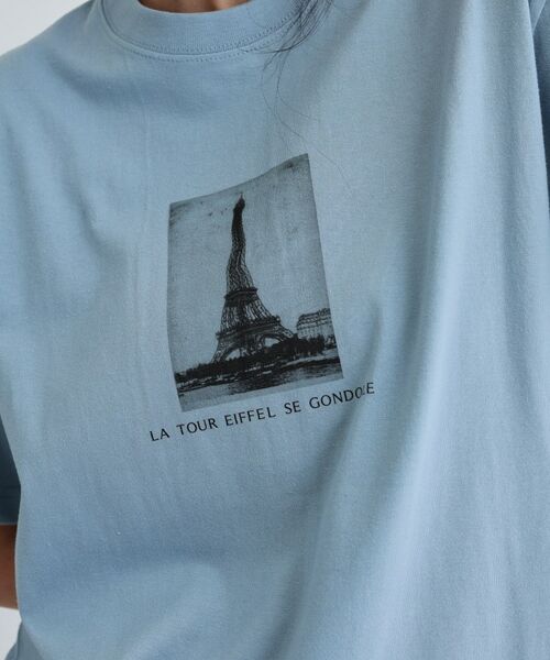 GALLEST / ギャレスト Tシャツ | 【ANGE IN DISGUISE】TOUR EIFFEL プリントTシャツ | 詳細4