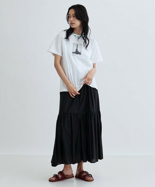 GALLEST / ギャレスト Tシャツ | 【ANGE IN DISGUISE】TOUR EIFFEL プリントTシャツ | 詳細5