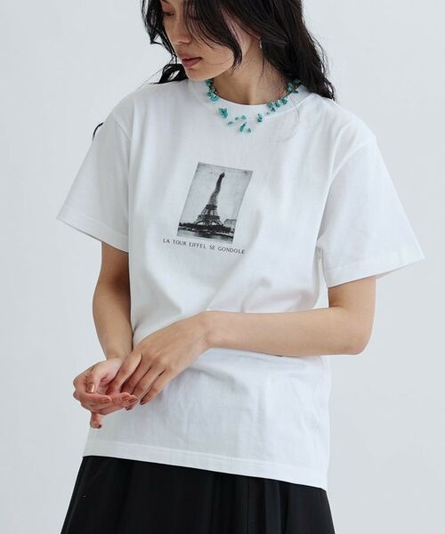 GALLEST / ギャレスト Tシャツ | 【ANGE IN DISGUISE】TOUR EIFFEL プリントTシャツ | 詳細9