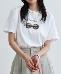 GALLEST / ギャレスト Tシャツ | 【ANGE IN DISGUISE】MARRON プリントTシャツ