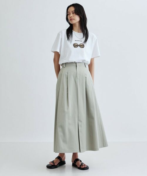 GALLEST / ギャレスト Tシャツ | 【ANGE IN DISGUISE】MARRON プリントTシャツ | 詳細1