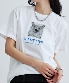 GALLEST / ギャレスト Tシャツ | 【ANGE IN DISGUISE】LET ME LIVE プリントTシャツ