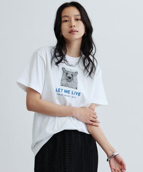 GALLEST / ギャレスト Tシャツ | 【ANGE IN DISGUISE】LET ME LIVE プリントTシャツ | 詳細3