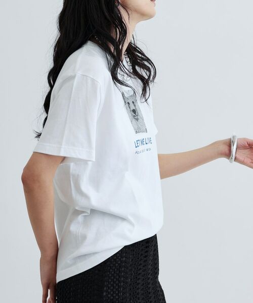 GALLEST / ギャレスト Tシャツ | 【ANGE IN DISGUISE】LET ME LIVE プリントTシャツ | 詳細4