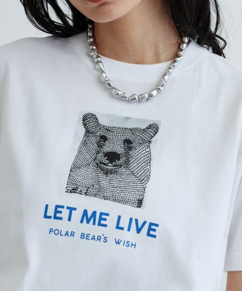 GALLEST / ギャレスト Tシャツ | 【ANGE IN DISGUISE】LET ME LIVE プリントTシャツ | 詳細6