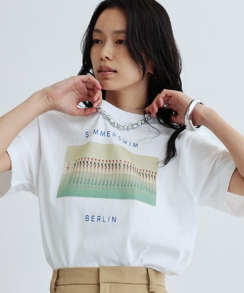 GALLEST / ギャレスト Tシャツ | 【ANGE IN DISGUISE】SUMMER TIME プリントTシャツ | 詳細5