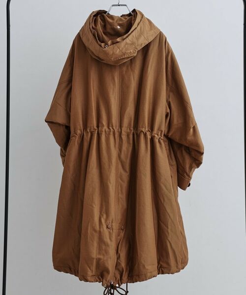 GALLEST / ギャレスト ミリタリージャケット・コート | 【beautiful people】ダブルフロントコットンシルクモッズコート | 詳細1