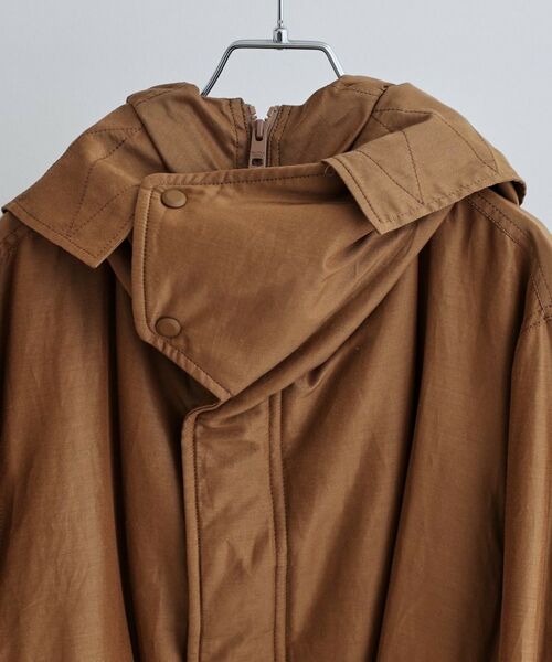 GALLEST / ギャレスト ミリタリージャケット・コート | 【beautiful people】ダブルフロントコットンシルクモッズコート | 詳細2