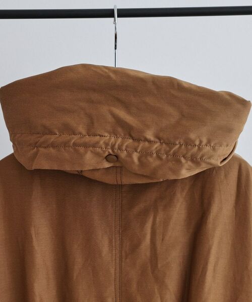 GALLEST / ギャレスト ミリタリージャケット・コート | 【beautiful people】ダブルフロントコットンシルクモッズコート | 詳細4