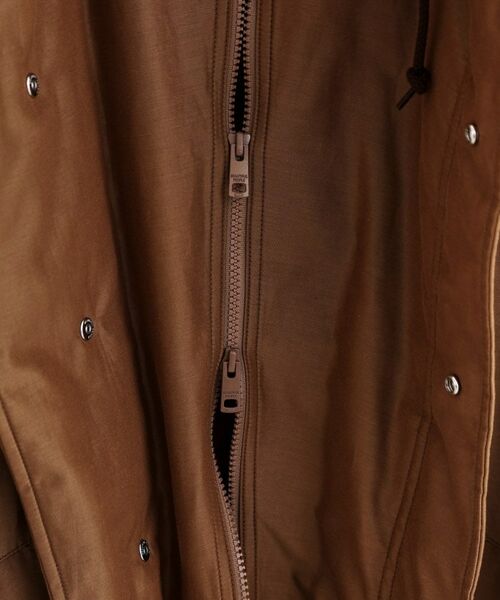GALLEST / ギャレスト ミリタリージャケット・コート | 【beautiful people】ダブルフロントコットンシルクモッズコート | 詳細6