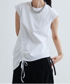 GALLEST / ギャレスト カットソー | イレギュラーシャーリングヘムカットソー