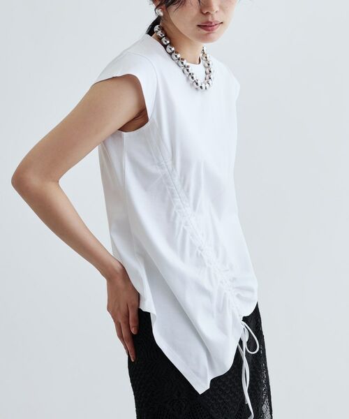 GALLEST / ギャレスト カットソー | イレギュラーシャーリングヘムカットソー | 詳細12