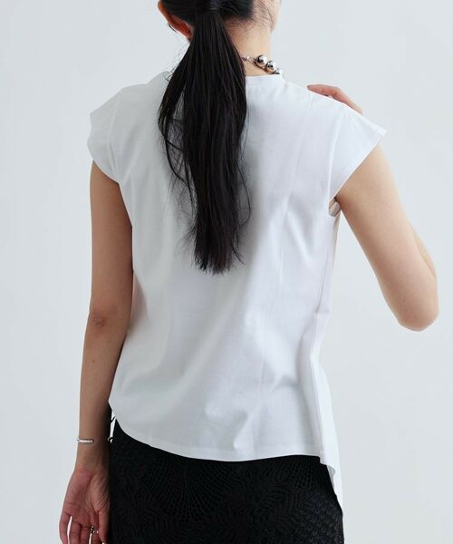 GALLEST / ギャレスト カットソー | イレギュラーシャーリングヘムカットソー | 詳細13